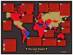 Damien Hirst (b 1965) ‘The Last Supper’, Lithograph, 1st Edition, Signed, 2005.