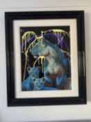 Simon Wright - ‘The Family’ An Original Acrylic On Board