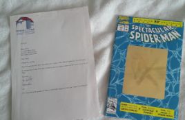 Marvel (1996) ‘Spectacular Spiderman’ 30th Anniversary Comic, Fold Out Poster Signed Stan Lee, 19...
