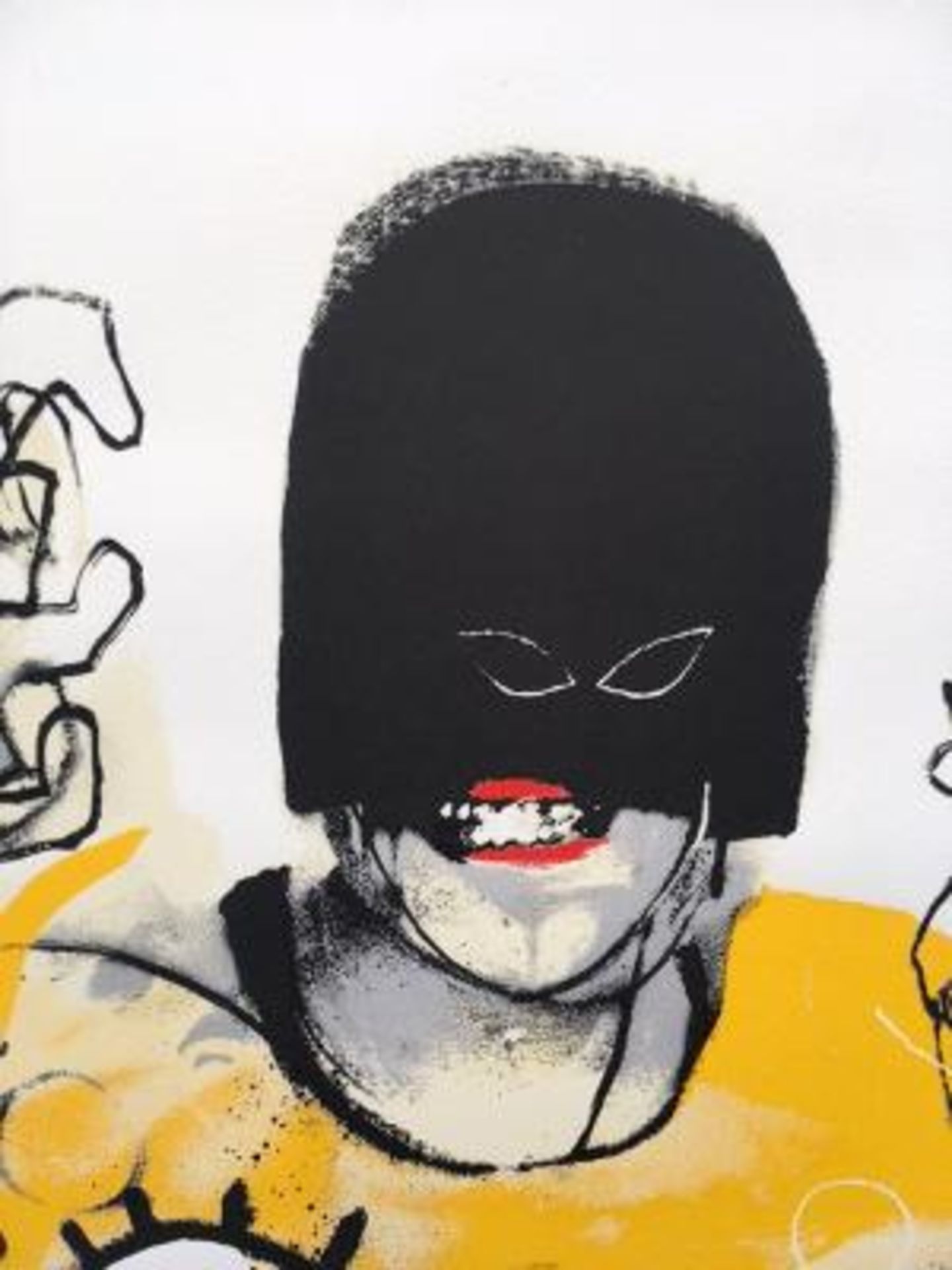Anthony Lister (b.1980) Lister Self-Portrait, Pictures On Walls (POW) 2012, Like Banksy - Image 11 of 13