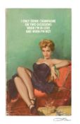 The Connor Brothers I Only Drink Champagne Signed COA Classic Wonderful Image Free Post In UK