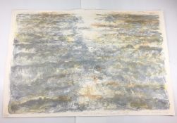 Linda Beckett Very Rare (x/30) Curwen Printed Last Sunlight on the Sea for Jane Free Post In UK