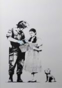 Banksy (b1974) ‘Stop And Search’ Screenprint, Editioned /500,Original West Country Prince, 2018