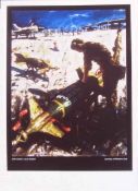 John Keane, Laser Guided Signed Limited Edition From Banksy Portfolio 