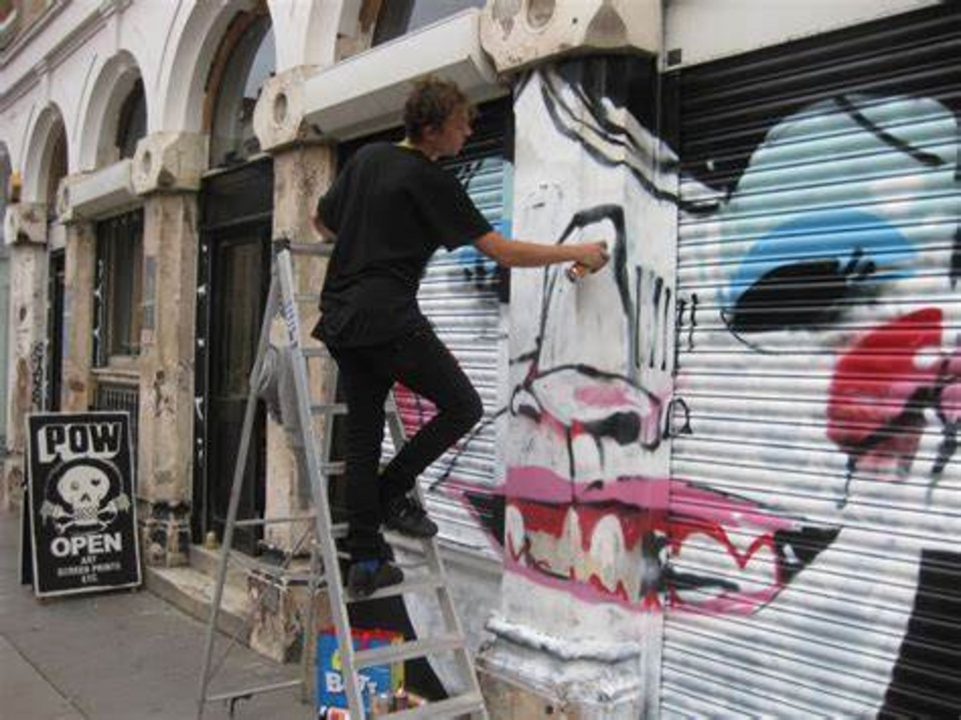 Anthony Lister (b.1980) Lister Self-Portrait, Pictures On Walls (POW) 2012, Like Banksy - Image 12 of 13