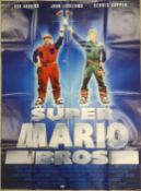 Super Mario Bros (1993) 3 Sheet Movie Film poster, EMI