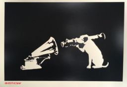 Banksy (b1974) ‘HMV’ Screenprint, Editioned /500, Original West Country Prince, 2018