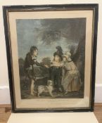 After Sir William Beechey (1753-1839) “ Children Relieving A Beggar