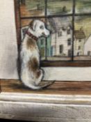 Joe Ramm Original Oil Painting Pie and Pint Free UK Post