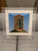 Robotic Artist Proof Edition Patrick Hughes Signed 51cm x 53.3cm x 16cm 3D