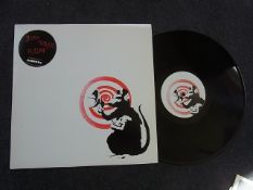 Banksy Limited Edition (1000) Radar Rat Record & Cover As Seen In Museums. Free Post In UK R/W