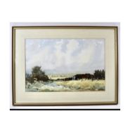 Jack Amey “Downland Ramblers“ Watercolour