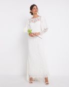 10 x Joanna Hope Sequin Bridal Maxi Wedding Dress - New - RRP £2,500.00