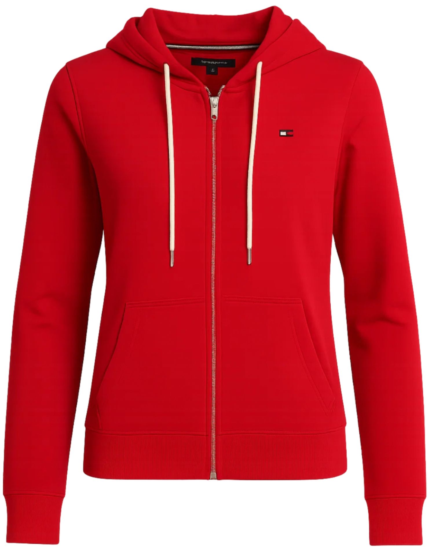 10 x Tommy Hilfiger Women's Red Contrast Zip Hoodie XS - New - RRP £550.00 - Image 3 of 6