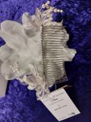 Gorgeous Floral Headpiece From Richard Designs