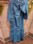 Blue Dress and Jacket Size 18