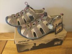Title: Gola Women's ÒShingle 3Ó Hiking Sandals, Taupe/Hot Pink, Size 3 - Brand NewDescription: