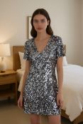 French Connection Sequin Dress Size UK 6 RRP £170