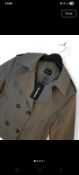 Title: Brand New Threadbare 'Nikita' Premium Double Breasted Cropped Trench Coat Size UK