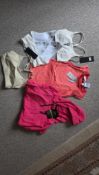 Womens Clothing Bundle Includes Adidas Premium Tank Trespass Hoodie & Sports Gym Bras RRP £170