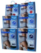 6 Sloggi Basic Cotton 3 Pack Midi Briefs Size 20
