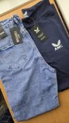 Womens Clothing Bundle Includes Castor AMC Leggings & Missguided Denim Jeans Size 10 RRP £65