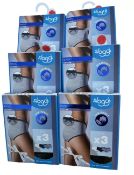 6 Sloggi 3 Pack Midi Briefs Size 20