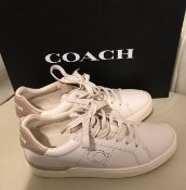 Coach Low Top Trainers Size UK 3 New