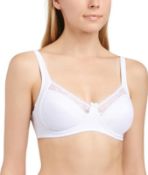 24 Naturana White Bras Sizes 32 & 34