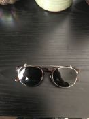 Han Kjobenhavn Eyeglasses With Clip-On Sunglasses