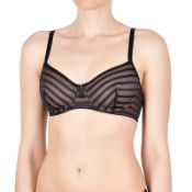 20 Cybele Soft Stripe Bras Sizes 38 40