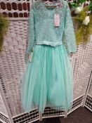 Childs Prom Dress Approx. Age 8 To 12