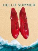 Erogance Extreme Red Platform Shoes UK 8 RRP £129.00