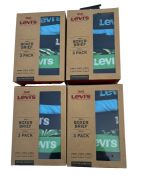 4 x Levis 3 Pack Boxers Size Small