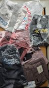 Men's Premium Clothing Bundle Includes Shirts Trousers Shorts Etc