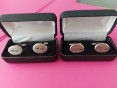 Groom and Best Man Cufflinks