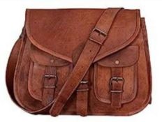 LLB Leather Arts Leather Purse Women Shoulder Bag Crossbody