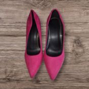Brand New Unbranded Dark Pink High Heels UK 5
