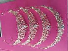 Vintage Style Tiaras x 4
