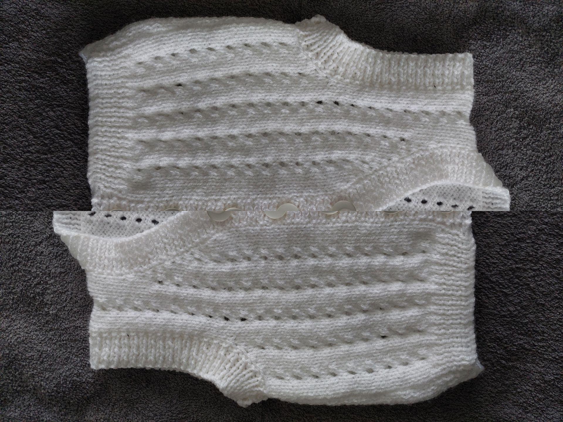 Hand Knitted Gilet
