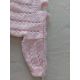 Title: Hand Knitted Baby JumperDescription: Stunning baby jumper in pink. Hand knitted. Â  Fastens - Image 2 of 5