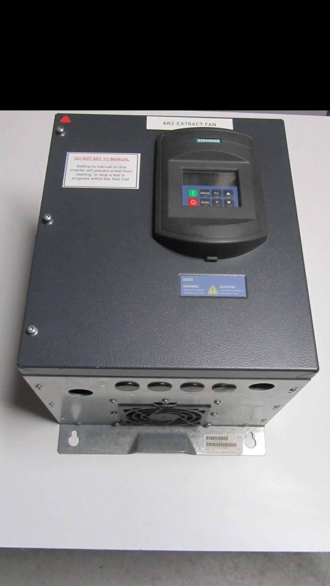 Siemens 6SE6436-5BD21-1BA0 HVAC 1.1KW Micromaster / HVAC Drive