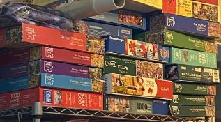 Various Selection (18) of Jigsaw Puzzles - Gibsons - CornerPiece - Falcon - Wasjig