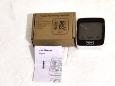 Uarter Digital Thermohygrograph / Hygrometer Thermometer with Humidity Monitor (RS-A0206/2)