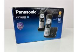 Panasonic KX-TG6852GB Cordless Phone with 2 Handsets (RS-A0525)