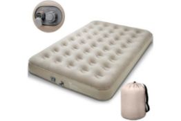 ZODAS Small Double Air Bed with Built-in Electric Pump - 190x125x20cm - RRP £73.49 (RS-A0524/2)