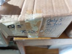 5 x Red Ball Candles Approx 10 cm Diameter