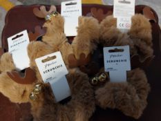 Antler Scrunchies x 6 and 6 Packs Cake Bags