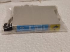 10x E-595 Ink Cartridge Replacement for Epson T0595 Light Cyan