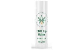 CBD Vanilla Lip Balm Stick (50mg) 5ml x 45 Units